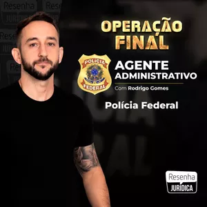 Imagem de capa para o Curso online Operação final (Cespe/Cebraspe) - Agente administrativo da PF