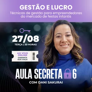 Imagem de capa para o Curso online Aula Secreta #6