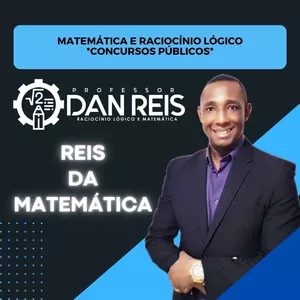 Imagem de capa para o Curso online Reis da Matemática - Matemática e Raciocínio Lógico para concursos públicos