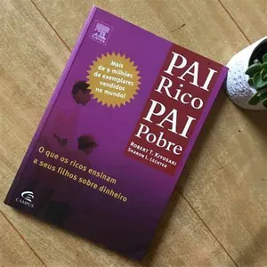 Imagem de capa para o Ebook Livro Pai Rico, Pai Pobre