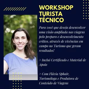 Imagem de capa para o Curso online Workshop Online Turista Técnico