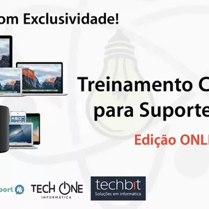 Imagem do curso Video Treinamento Completo Suporte Apple - Edição ONLINE