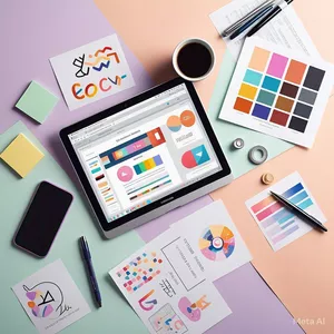 Imagem de Manual da Marca com IA: Design e Escrita com ChatGPT e Canva criado por Bárbara na hotmart