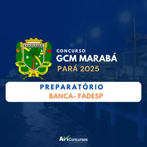 Imagem de capa para o Curso online Preparatório Guarda Municipal de Marabá 2025 | Banca FADESP