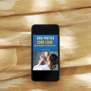 Imagem de capa para o Ebook GUIA PRÁTICO  "Como Lidar com o Nascimento do Primeiro Filho: Os Desafios da Maternidade"