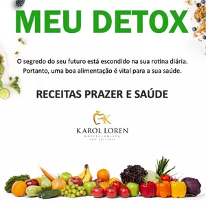 Imagem de capa para o Ebook MEU DETOX 