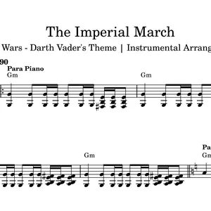 Imagem de capa para o Ebook Marcha Imperial - Trompete