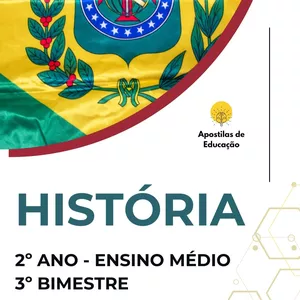 Imagem de capa para o Ebook História 2º Ano 3º Bimestre (Ensino Médio) - Apostila com Planos de Aula