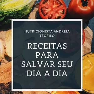 Imagem de capa para o Ebook Receitas para salvar seu dia a dia