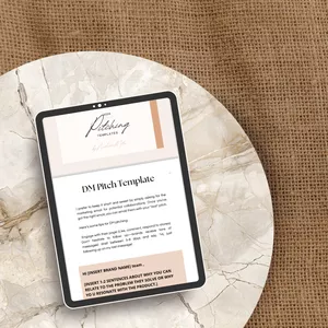 Imagem de capa para o Ebook My Exact Email & DM Pitch (BRASIL)