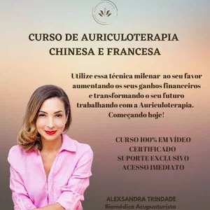 Imagem de capa para o Curso online Curso de Auriculoterapia Chinesa e Francesa
