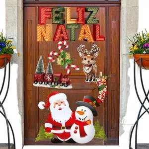 Imagem de capa para o Ebook 🟣Painel de porta Natal 5