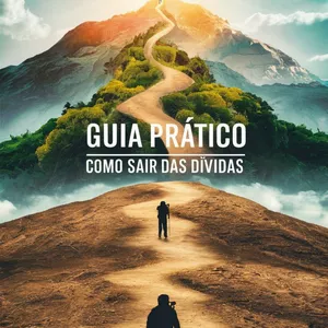 Imagem de capa para o Ebook Guia Prático Como Sair das Dívidas
