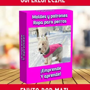 Imagen de portada para Curso online Set patrones de costura para perros