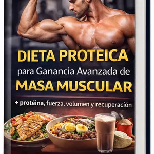 Imagen de portada para Ebook Dieta Proteica para Ganancia Avanzada de Masa Muscular