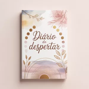 Imagem de capa para o Ebook Diário do Despertar – 21 Dias para se Reconectar com sua Alma e sua Missão