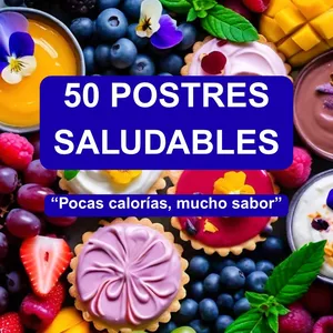 Imagen de portada para Ebook 50 Postres Saludables ST