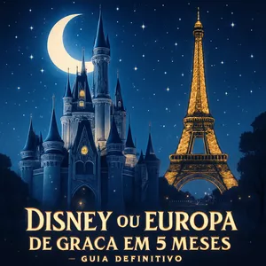 Imagem de capa para o Curso online Disney ou Europa de graça em 5 meses 