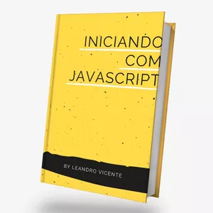 Imagem de capa para o Ebook INICIANDO COM JAVASCRIPT