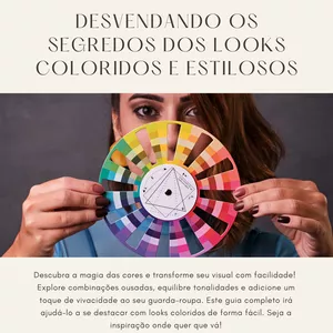 Imagem de capa para o Curso online E-book - Cores em Harmonia- Desvendando os Segredos dos Looks Coloridos e Estilosos