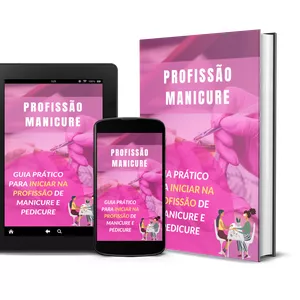 Imagem de capa para o Ebook Profissão Manicure e Pedicure