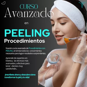 Imagen de portada para Curso online CURSO AVANZADO DE PEELING