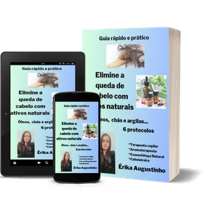 Imagem de capa para o Ebook Elimine a queda de cabelos