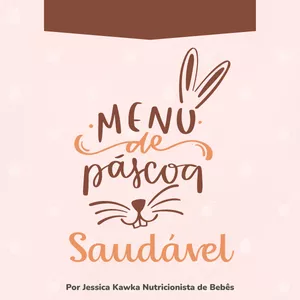 Imagem de capa para o Ebook E-book Menu de Páscoa Saudável