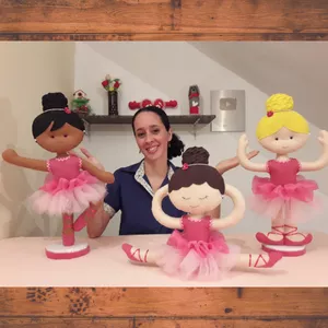 Imagem do curso Bailarinas em Feltro - Curso Online!