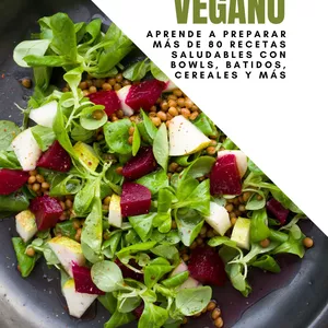 Imagen de portada para Ebook Desayuno Vegano: Aprende a Preparar más de 80 recetas Saludables Con Bowls, Batidos, Cereales y más