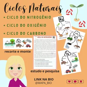 Imagem de capa para o Ebook Atividade Ciclos Biogeoquímicos