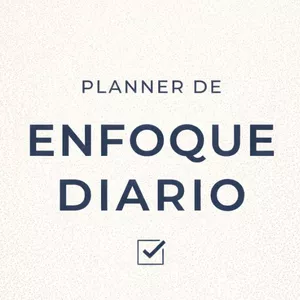 Imagen de portada para Curso online PLAN DE ENFOQUE DIARIO
