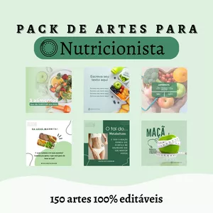 Pack de Artes para Nutricionista