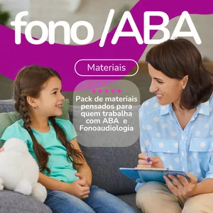Imagem de capa para o Ebook PACK FONO/ ABA