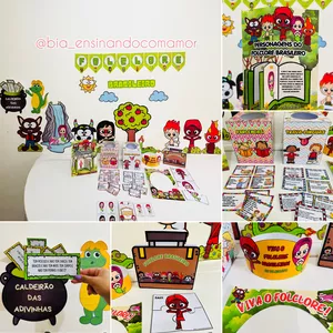 Imagem de capa para o Ebook Kit Folclore Brasileiro 