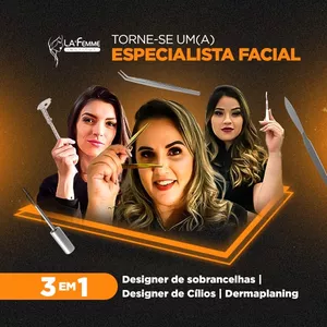 Imagem do curso Especialista Facial 3 em 1