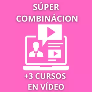 Imagen de portada para Curso online Combo 3en1 | + 3 Cursos En Vídeo (81% de Descuento)