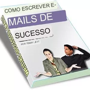 Imagem de capa para o Ebook COMO ESCREVER E- MAILS DE SUCESSO POR TERRY JETT