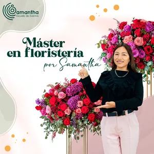 Imagen de portada para Curso online Master en Floristería por Samantha