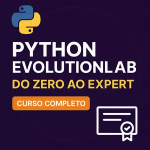 Imagem do curso Python EvolutionLab – Do Zero ao Expert 
