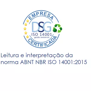 Imagem do curso Leitura e interpretação da norma ABNT NBR ISO 14001:2015
