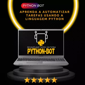 Imagem de capa para o Curso online Python Bot
