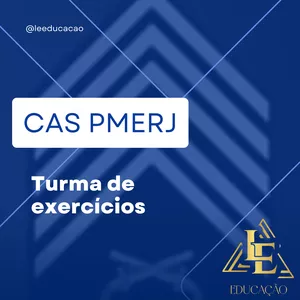 Imagem de capa para o Curso online CAS PMERJ
