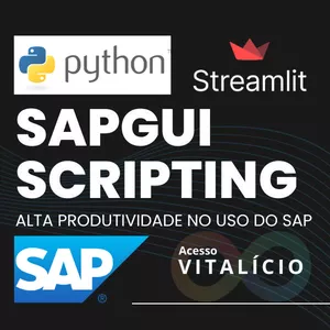 Imagem de capa para o Curso online SAP GUI SCRIPTING COM PYTHON