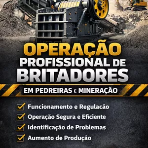 Operação Profissional de Britadores em Pedreiras e Mineração