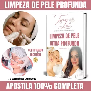 Imagem de capa para o Curso online APOSTILA LIMPEZA DE PELE PROFUNDA