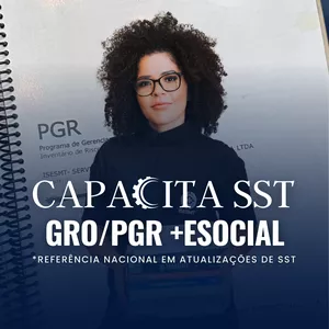 Imagem de capa para o Curso online #DESCOMPLICANDO o GRO / PGR com foco no eSocial