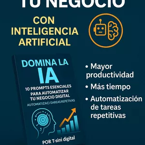 Imagen de portada para Ebook Domina la  IA 