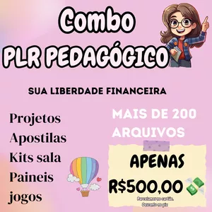 Imagem de capa para o Ebook COMBO PLR PEDAGÓGICO 