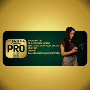 Imagem do curso Planilha Canva PRO